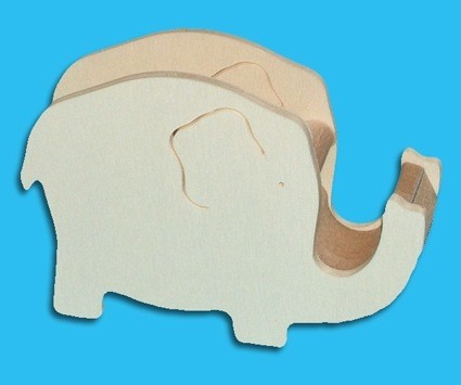 Klebeband-Spender Elefant